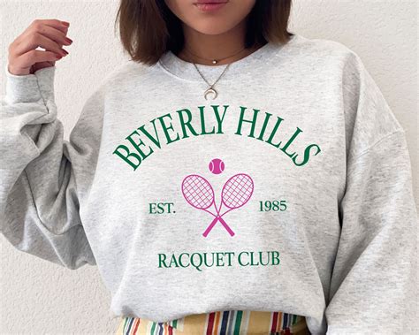 Stay Comfortable in Style with Beverly Hills Tennis Club Sweatshirt
